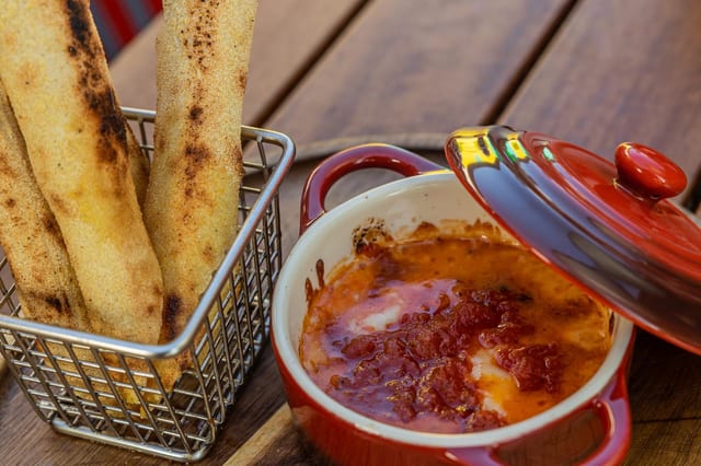 Bread sticks.
