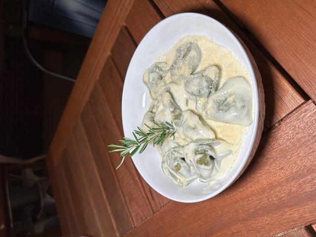 Spinach Tortelloni