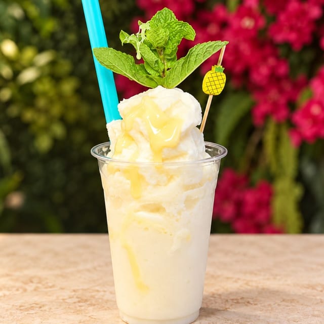 Frozen piña colada.