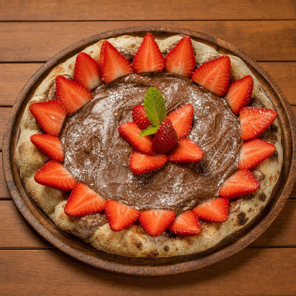 Nutella Pizza.