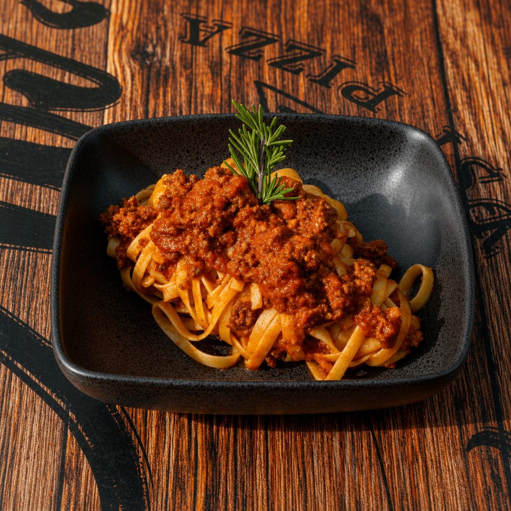 Fettuccine Bologna.