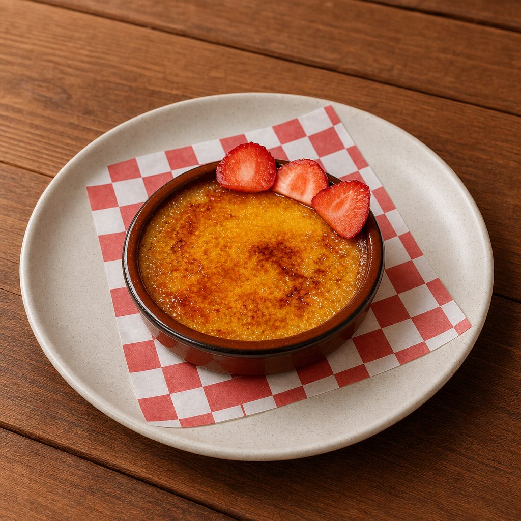 Crème Brûlée.