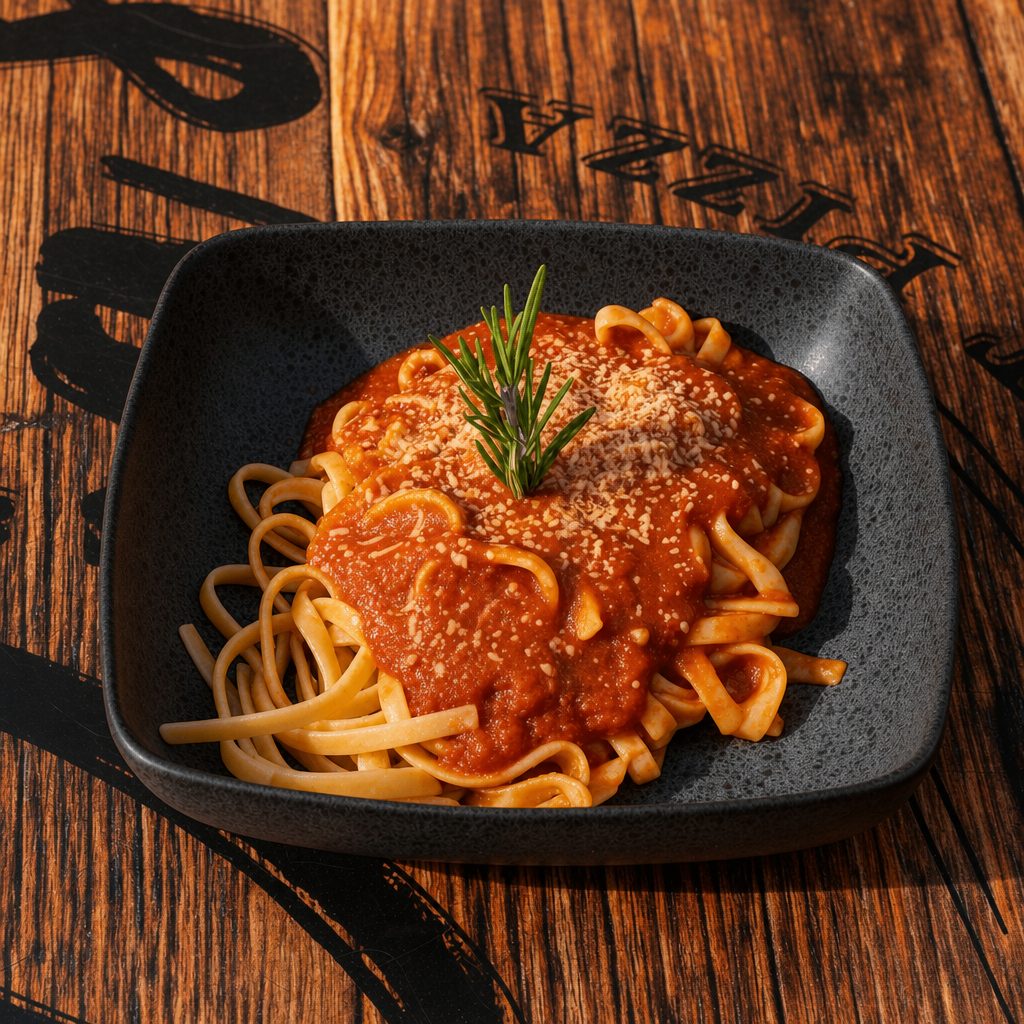 Fettuccine Pomodoro.