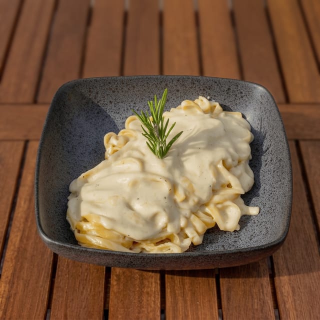 Fettuccine Alfredo.