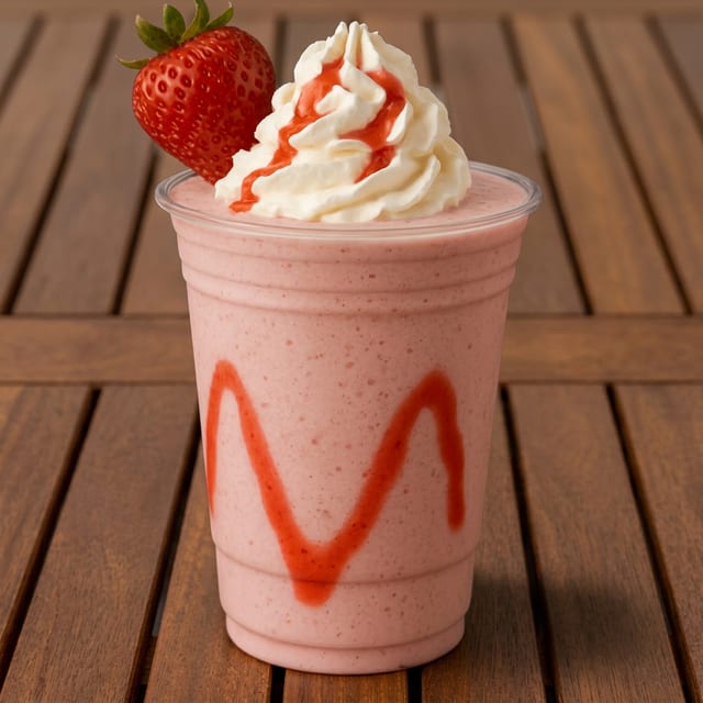 Strawberry Milkshake.
