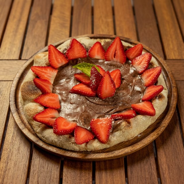 Nutella Pizza.