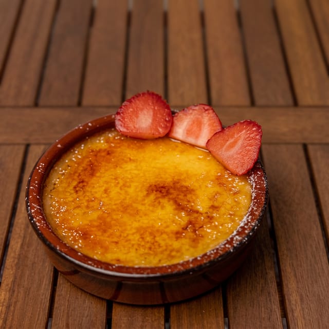 Crème Brûlée.